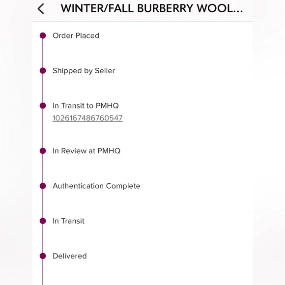 Burberry wool coat - Picture 8 of 8